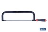 Arco de sierra estándar | Fabricado en acero | Dos ángulos de corte 90° y 180° |