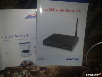 Arcor bezprzewodowy modem DSL 200 - Zdjęcie 5