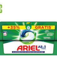 Ariel Detergente All in Pods formato especial 25+9