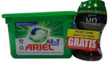 Detergente en Cápsulas + Lenor Ariel -40 lavados - E.leclerc Soria