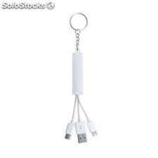 Aries keychain charger white ROIA3006S101