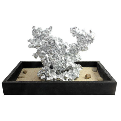 Ariticulo decorativo tipo coral hecho artesanalmente de aluminio 100%