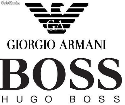 Armani , Hugo Boss , Tommy Hifliger / Stock odzieży