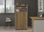 Armario alto studio con puertas - miel &amp;amp; gris - Foto 3