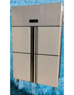 Armario de refrigeración de puerta ciega / 4 puertas / acero inox / temperatura