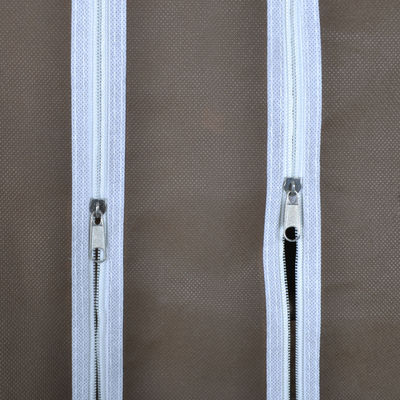 Armario de tecido com compartimentos e barras 45x150x176 cm, castanho - Foto 2