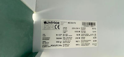 Armario expositor congelación NEC501FV infrico - Foto 4