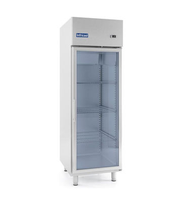 Armario frigorífico 610 LT GN2/1 Cristal