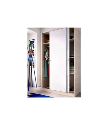 Armario puertas correderas Lupión en blanco brillo - natural. 204 cm(alto)120 - Foto 2