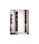 Armario puertas correderas Lupión en blanco brillo - natural. 204 cm(alto)120 - Foto 2