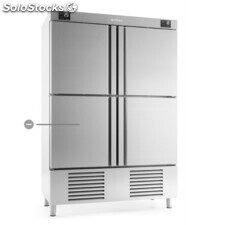 Armario refrigeración 4 puertas con departamento congelados Infrico Nacional