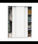 Armario ropero 3 puertas correderas Tibet acabado blanco, 200 cm(alto)150 - Foto 4