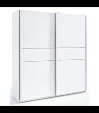 Armario ropero puertas correderas acabado Nerja blanco 200 cm(alto)181
