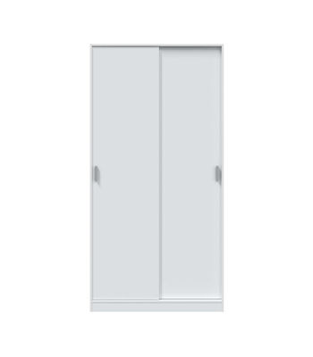Armario ropero puertas correderas blanco. 200cm(alto). 100cm(ancho).