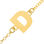 Armbänder von 925 Sterlingsilber Überzug gold, mit schlussfixierung - modell D - Foto 2