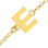 Armbänder von 925 Sterlingsilber Überzug gold, mit schlussfixierung - modell E - Foto 2