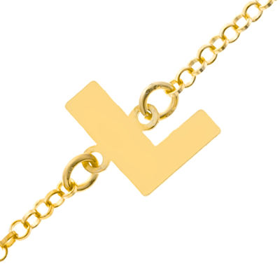 Armbänder von 925 Sterlingsilber Überzug gold, mit schlussfixierung - modell L - Foto 2
