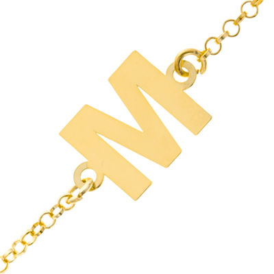 Armbänder von 925 Sterlingsilber Überzug gold, mit schlussfixierung - modell M - Foto 2