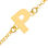 Armbänder von 925 Sterlingsilber Überzug gold, mit schlussfixierung - modell P - Foto 2