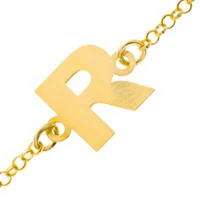 Armbänder von 925 Sterlingsilber Überzug gold, mit schlussfixierung - modell R - Foto 2