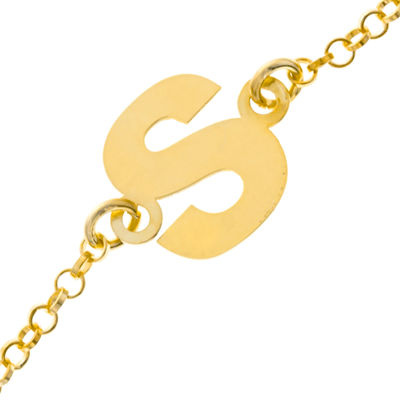 Armbänder von 925 Sterlingsilber Überzug gold, mit schlussfixierung - modell S - Foto 2