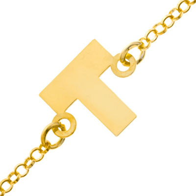 Armbänder von 925 Sterlingsilber Überzug gold, mit schlussfixierung - modell T - Foto 2