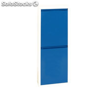 armoire 2 seaux colour blanc/bleu, 920x335x250mm, simonrack