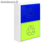 armoire 4 seaux bleu/vert, 920x630x250mm, simonrack
