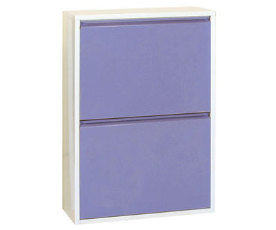 armoire 4 seaux colour blanc/violet, 920x630x250mm, simonrack