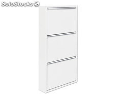 armoire à chaussures colour blanc/blanc, 1030x500x135mm, simonrack