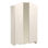 Armoire - alice - blanc cassé - l 116 x p 51 x h 187 cm - 1