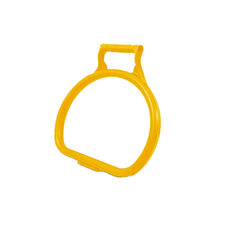 Aro para sujetar bolsas de basura 345mm amarillo