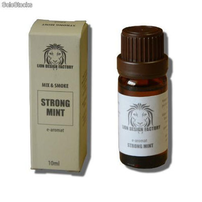 Aromat Lion - Strong Mint - 10 ml - do sporządzania liquidów e-papierosowych