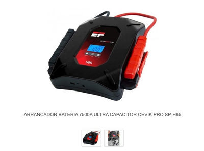 Arrancador bateria 7500A ultra capacitor cevik pro sp-H95 - Foto 4