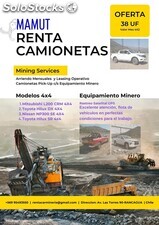 Arriendo de Camionetas Mineras Chile