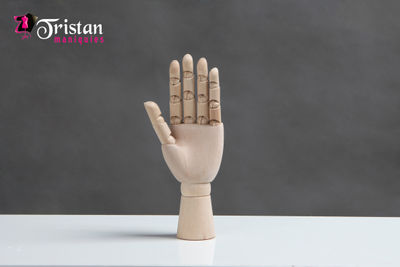 Articulável mão / criança de madeira de 18 cm - Foto 5