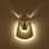 Artistic Innovative Origami Deer Dekorative LED Wandleuchte aus Aluminium - Foto 2