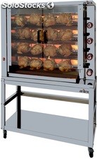 Asador pollos 4ASG+soporte