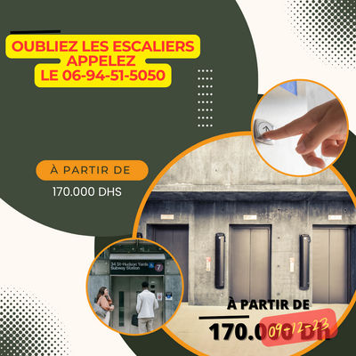 Ascenseur Maroc : Ascenseur Casablanca : Installation Ascenseurs, Escalators...