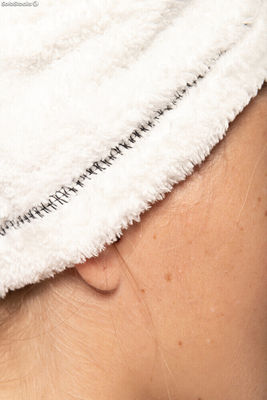 Asciugamano per capelli microfibra ultra morbido - Foto 5
