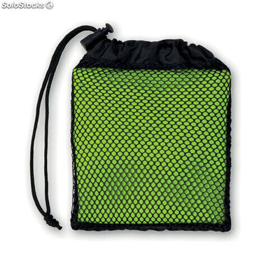 Asciugamano sport in pouch lime MIMO9025-48