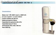 Aspirador de viruta dc-750/2 (serrin) nuevo