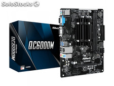 ASRock mb QC6000M amd E2-6110 apu m-atx d-Sub/hdmi DDR3 retail 90-MXBBU0-A0UAYZ