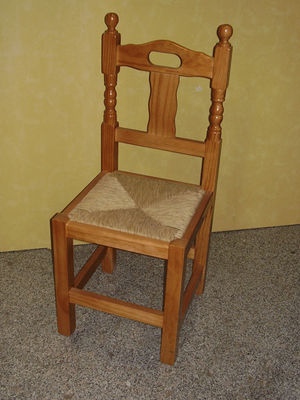 Assento Aeneas natural genuíno para cadeiras.35x35 - Foto 3