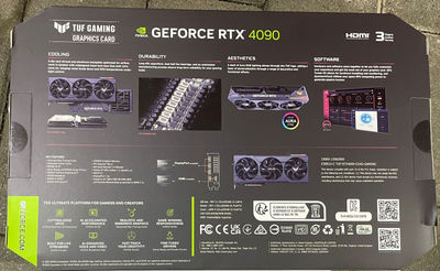 Asus tuf Gaming GeForce rtx 4090 oc Edition Gaming Graphics Card Ships asap - Foto 4