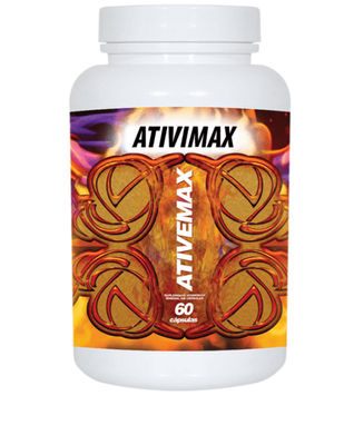 Ativemax - Estimulante E Revigorante Com 60 Capsulas