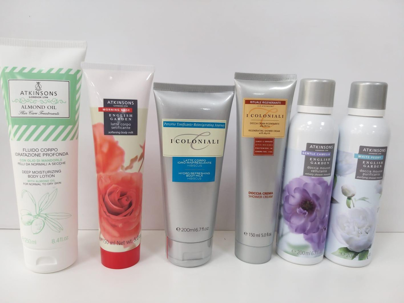 Atkinsons body lotion e shower cream