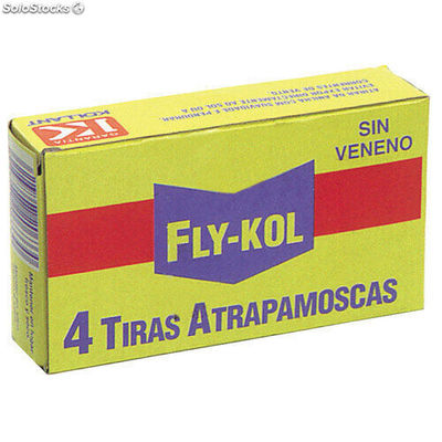 Atrapamoscas Fly-kol (Estuche 4 Tiras)