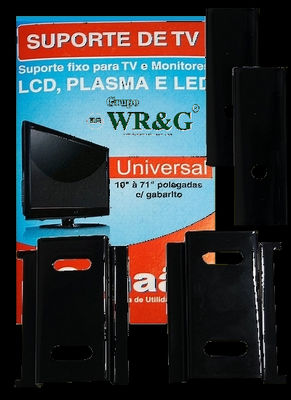 Audio e video - suporte p/ tv lcd 10&amp;quot; a 71&amp;quot; - cabos rca - divisor de antena - Foto 4