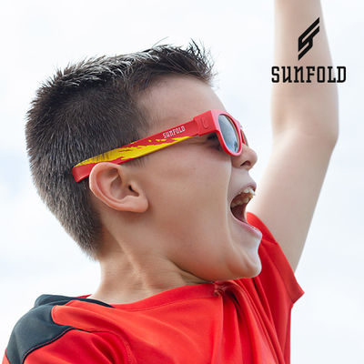 Aufrollbare Kinder-Sonnenbrillen Sunfold Kids Weltmeisterschaft Spanien - Foto 3